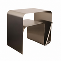 Stainless Steel Accent Table