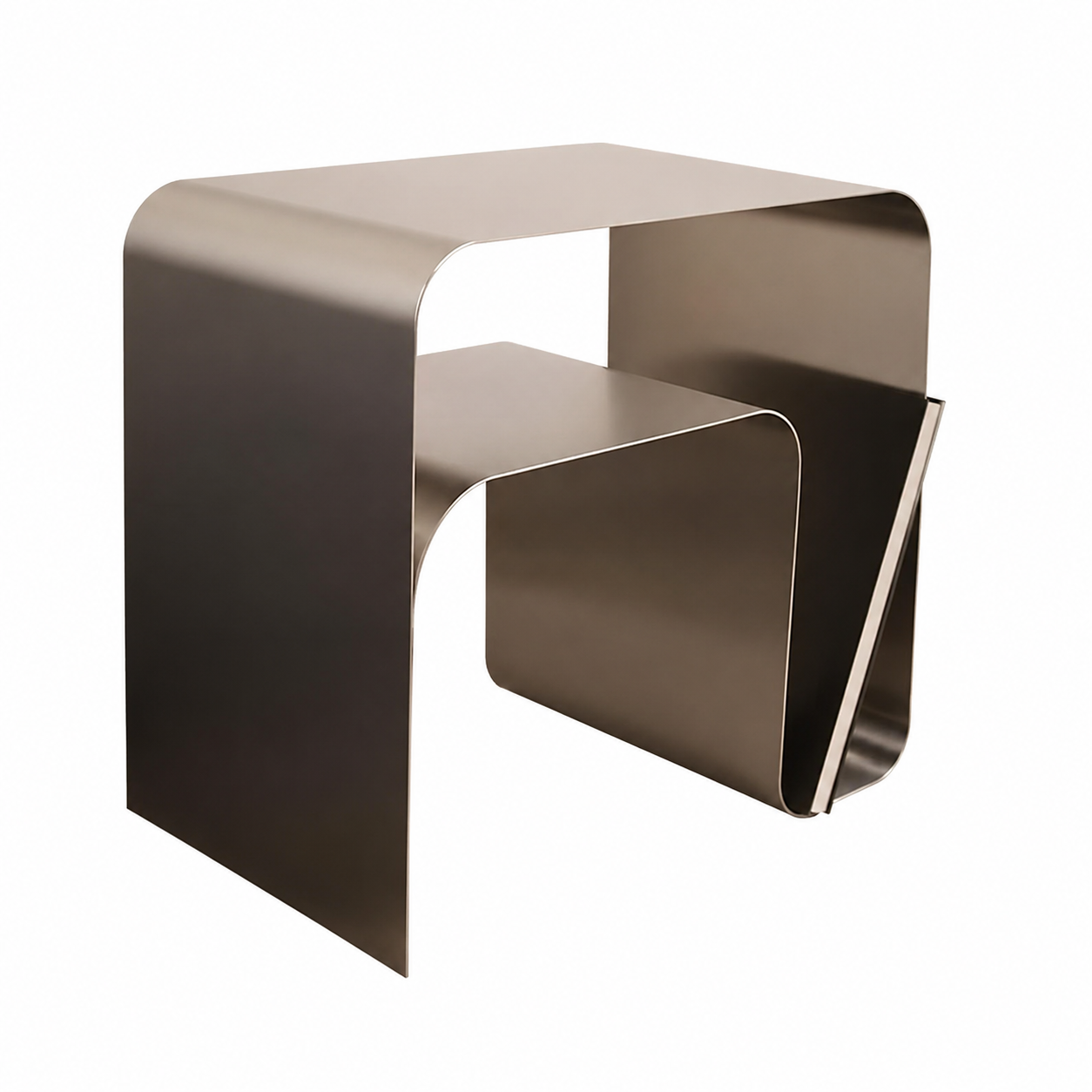 Stainless Steel Accent Table